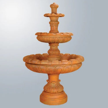 Giannini Garden Louis XV Three Tier Fountain